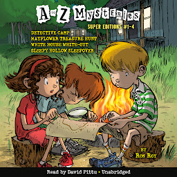 Εικόνα εικονιδίου A to Z Mysteries Super Editions #1-4: Detective Camp; Mayflower Treasure Hunt; White House White-Out; Sleepy Hollow Sleepover