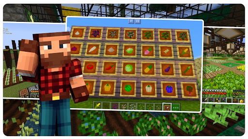 Pam harvest mod Minecraft PE 3