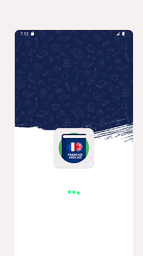 Android application Dictionnaire Francais Anglais screenshort