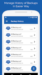 Smart Contacts Backup - (My Co
