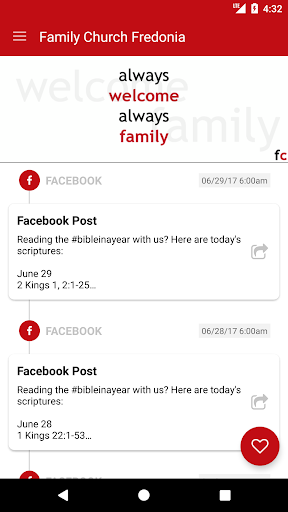 Family Church Fredonia Screen 2