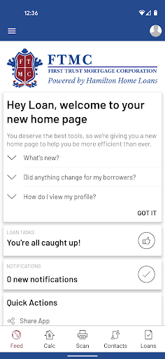 Screenshot of First Trust Mortgage Corp
