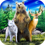 Wild Forest Survival: Animal Simulator