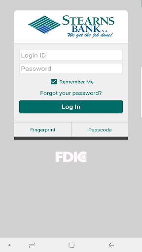 Android application Stearns Bank Holdingford N.A. screenshort