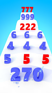 Number Run & Merge Master Game 1.0.39 APK + Mod (Unlimited money) for Android