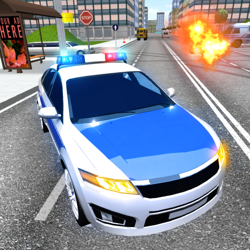Police Driver Death Race 10 Icon