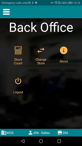 Dolfin Back Office Screen 2