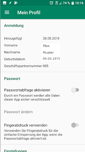 RVK Beihilfe Screen 3