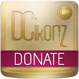 DCIkonZ Donate Gold icon