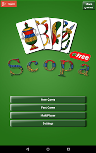 Scopa: the Italian Card Game 4.0.0 screenshots 5