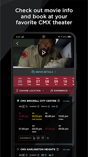CMX Cinemas Screen 3