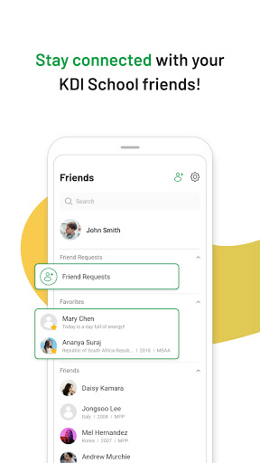 Android application KDIS connect screenshort