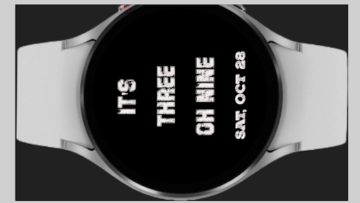 Word Watch Face Screen 3
