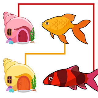 Fish Rush - Draw Line To Home apk