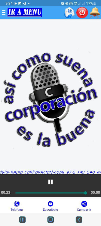 Radio Corporación - 2.3 - (Android)