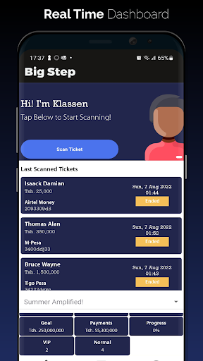 Android application KlassenScan screenshort
