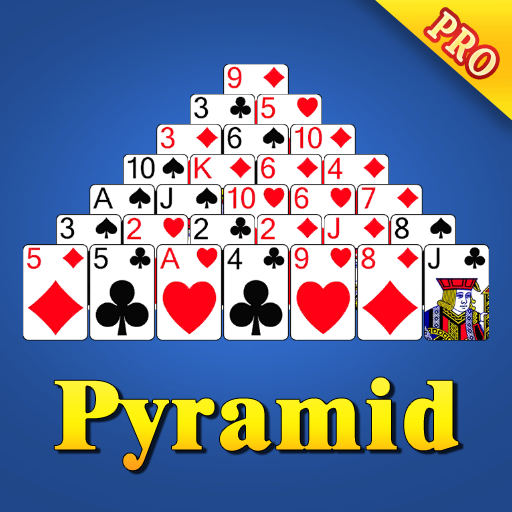 Pyramid Solitaire Pro+ logo