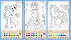 screenshot of Coloring for girls and women