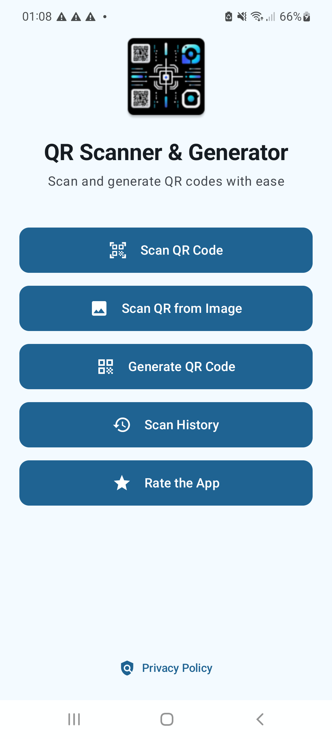 QR Scanner & Generator:Fast QR