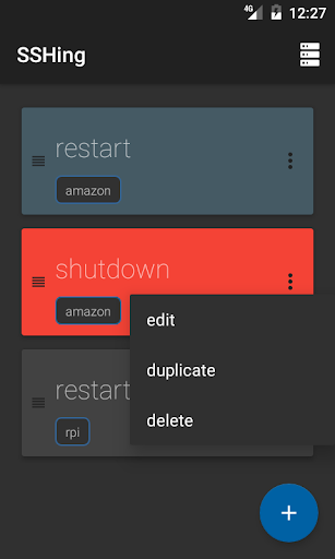 SSHing (donate version) Screen 2