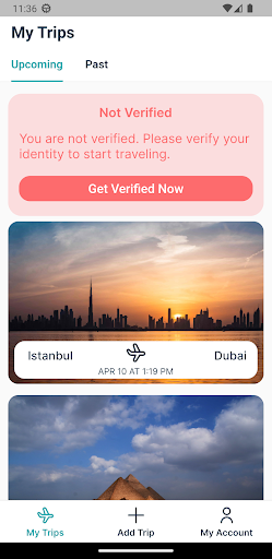 Android application TravelX - Get Paid To Travel screenshort