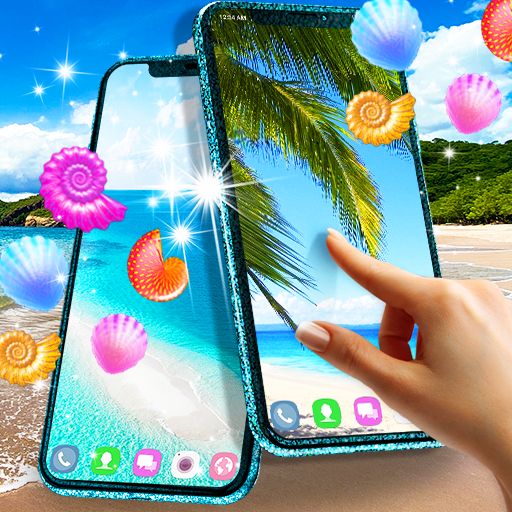 Sunny beach live wallpaper  Icon