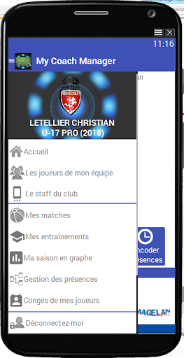 Magelan Coach Assist Screen 2