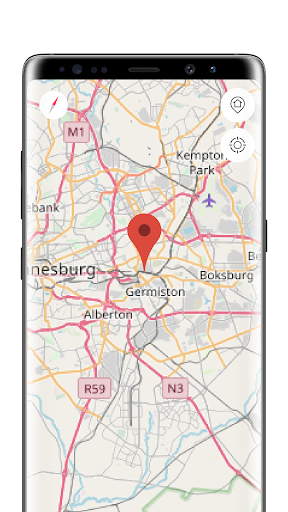 Ekurhuleni Offline Map Screen 3