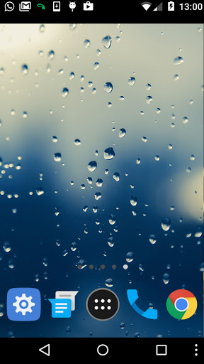 blue raindrop wallpaper Screen 2