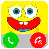 Fake Call From sponge bob icon