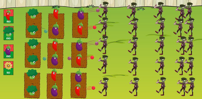 Zombie Vs Fruit Plants