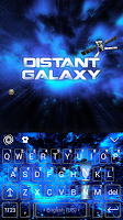 screenshot of Distant Galaxy Kika EmojiTheme