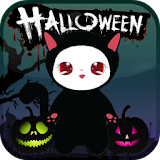 Lily Kitty Halloween Live WP icon
