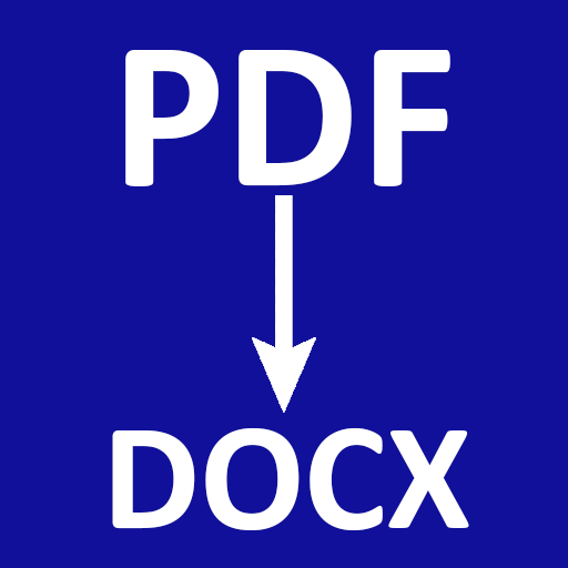 PDF To DOCX Converter PDF DOC logo
