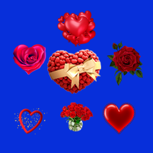 Stickers flowers logo