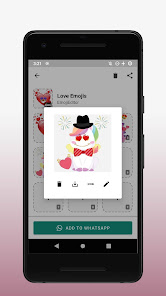 Captura de Pantalla 5 Emoji Sticker Editor WASticker android