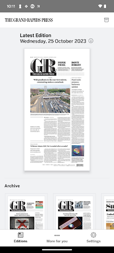 Android application Grand Rapids Press screenshort
