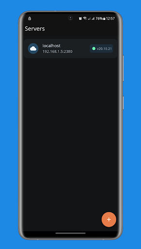 Android application Docker Remote screenshort