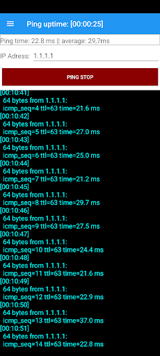 Network Tool Mobile Screen 3