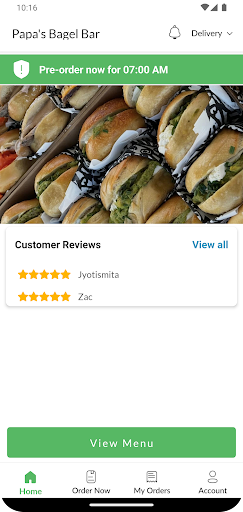 Papas Bagel Bar Screen 2