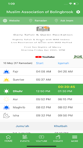 MAB- Muslim Association of Bol Screen 2