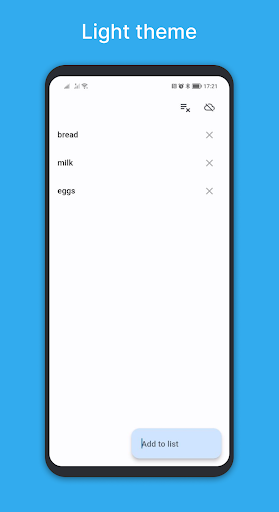 Brilk: Shopping List Screen 3