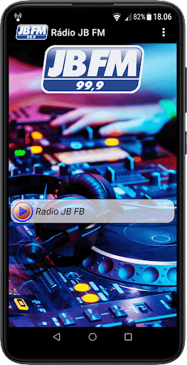 Android application Radio JB FM screenshort