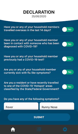 Android application CMS Health E-Passport screenshort