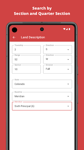 Plains Locator Screen 2