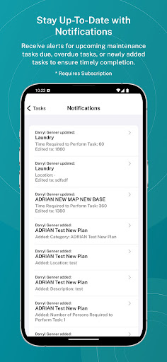 Maintenance Activity Plan