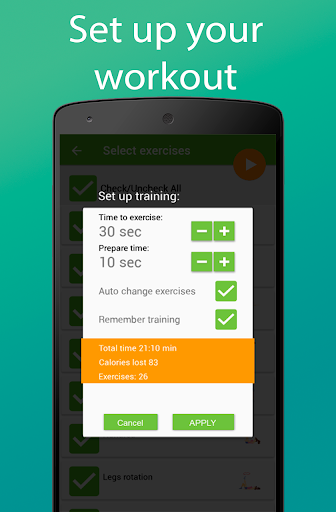 Screenshot of Pilates - home fitness