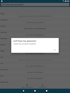 Cool Fonts - Font Generator Screenshot
