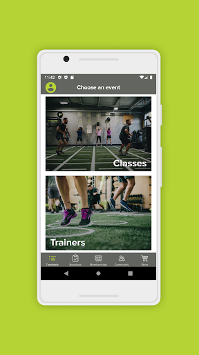 Android application goperformance Peachtree City screenshort