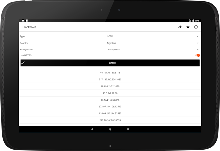 BlockaNet MOD APK: Proxy List (Premium/Paid Unlocked) 1.60 6